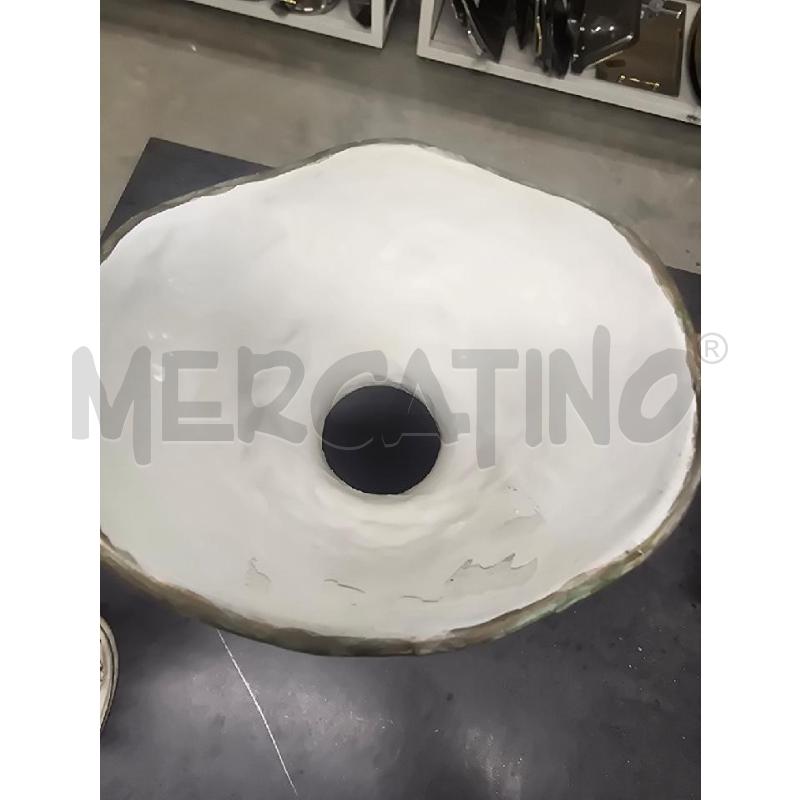 VASO CELESTE 2 MANICI DORATI FIGURA BAMBINI | Mercatino dell'Usato Acerra 3