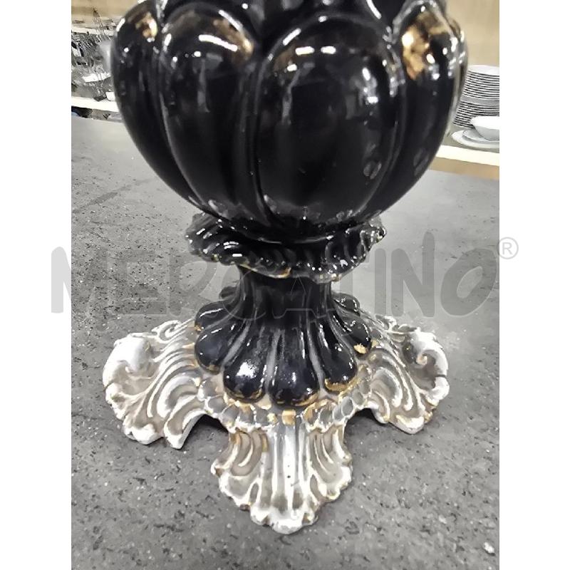 VASO COPPIA NERO BIANCO DA RIV. FIGURACASE ARANCIONI | Mercatino dell'Usato Acerra 4