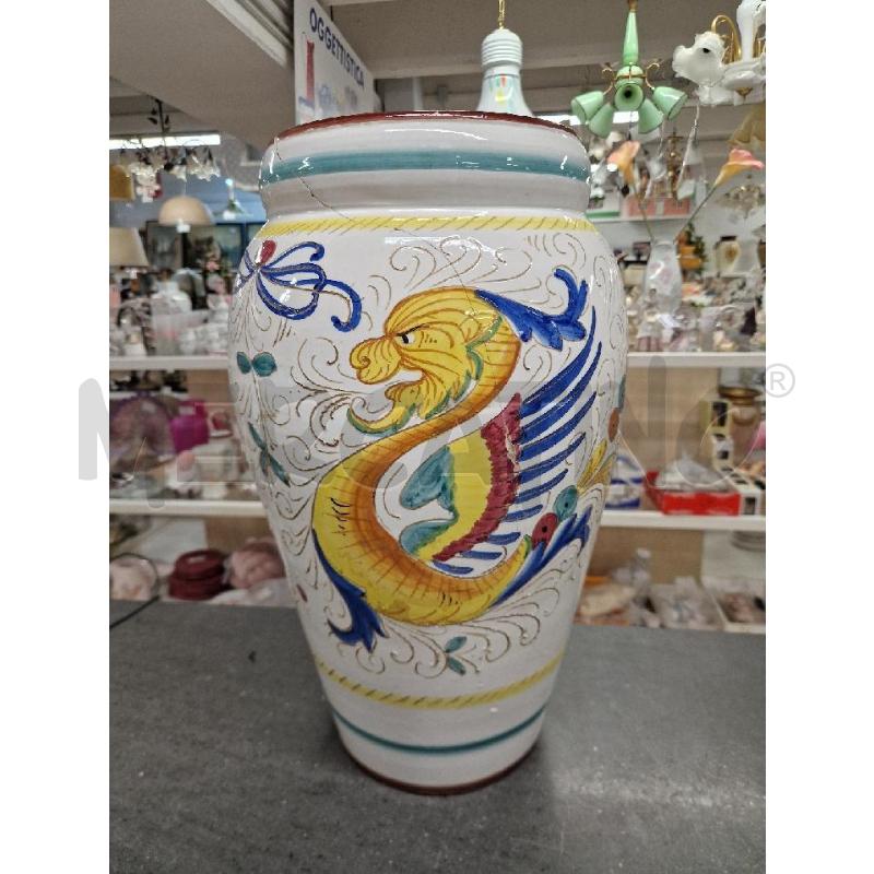 VASO GRANDE DA RIVEDERE FIORI DRAGO GIALLO  | Mercatino dell'Usato Acerra 1
