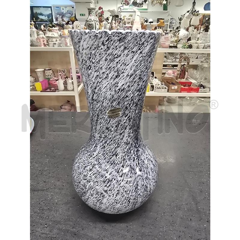 VASO GRIGIO SFUMATURE NERE | Mercatino dell'Usato Acerra 1