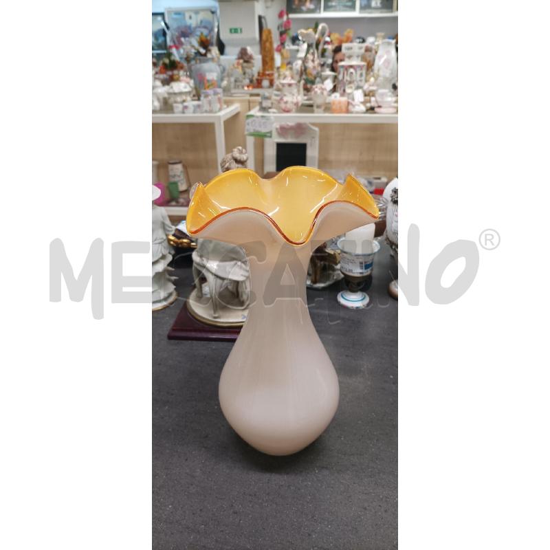 VASO ORLATO GIALLO  | Mercatino dell'Usato Acerra 1
