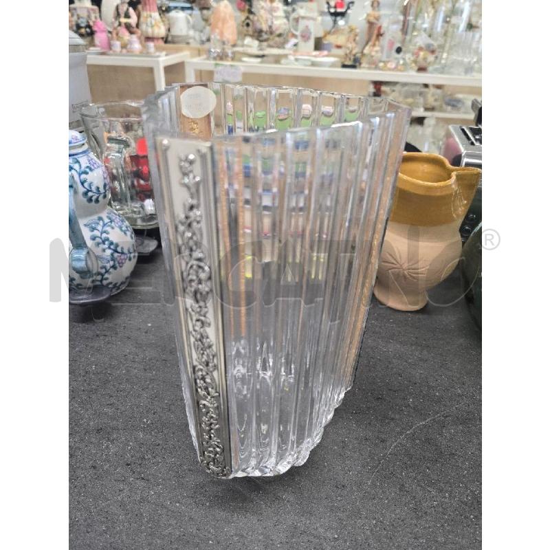 VASO TRASP. STRISCIA ASILVER | Mercatino dell'Usato Acerra 1