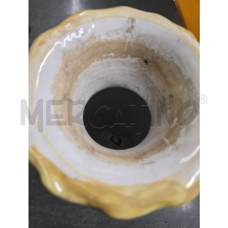 VASO VERDE DORATO DECORI 3 MANICI | Mercatino dell'Usato Acerra 2