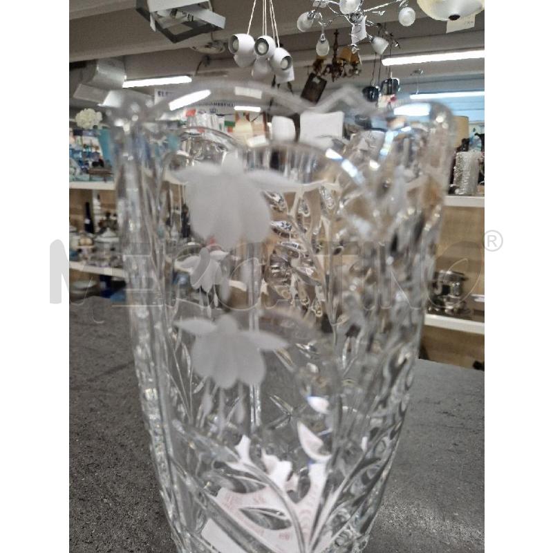 VASO VETRO LA VORATO FIORI | Mercatino dell'Usato Acerra 2