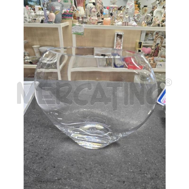 VASO VETRO PIATTO  | Mercatino dell'Usato Acerra 1