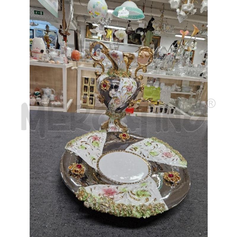 VASO +PIATTO DORATO SILVER | Mercatino dell'Usato Acerra 2