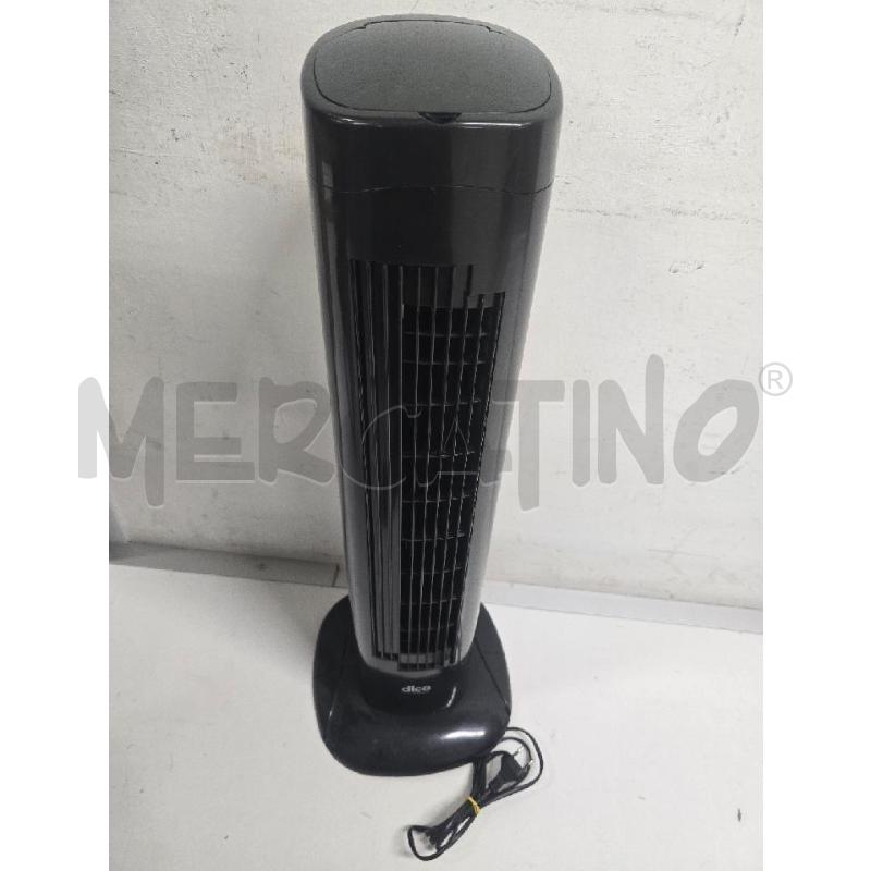 VENTILATORE A COLONNA NERO | Mercatino dell'Usato Acerra 1