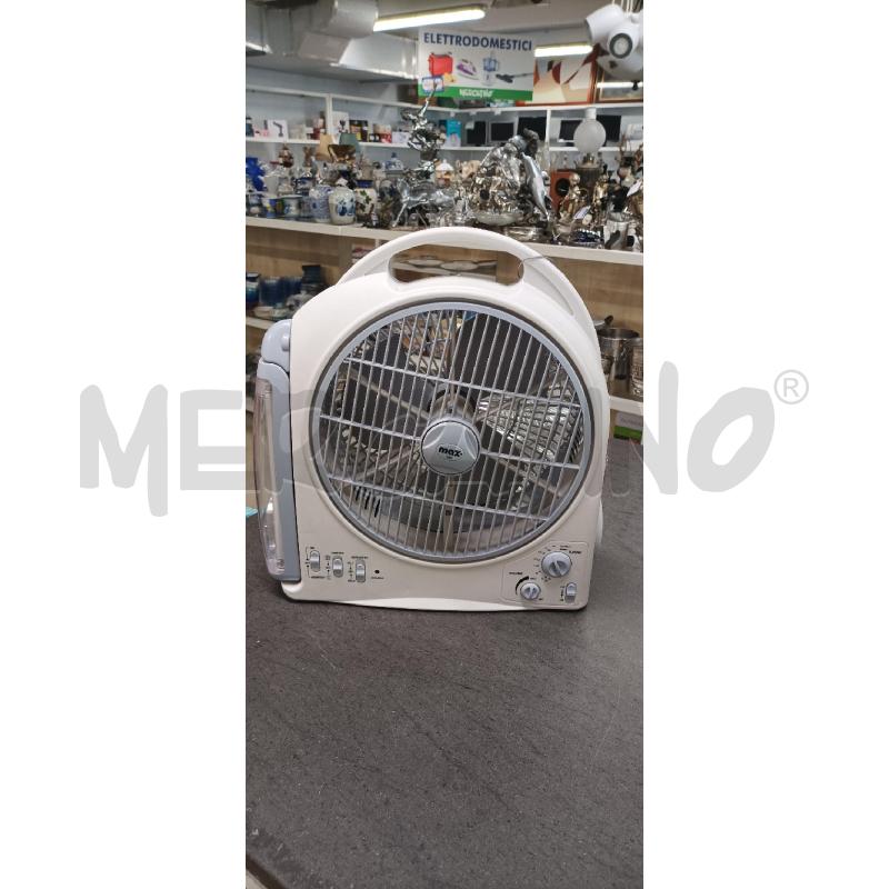 VENTILATORE BIANCO CON RADIO | Mercatino dell'Usato Acerra 1