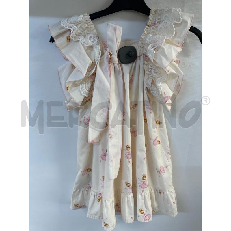 VESTITO BAMBINA BIANCO FATINA ROSA | Mercatino dell'Usato Acerra 2