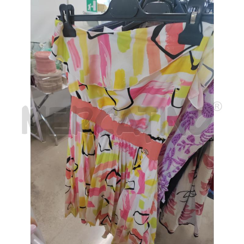 VESTITO BAMBINA BYBLOS GIALLO ROSA VERDE | Mercatino dell'Usato Acerra 1