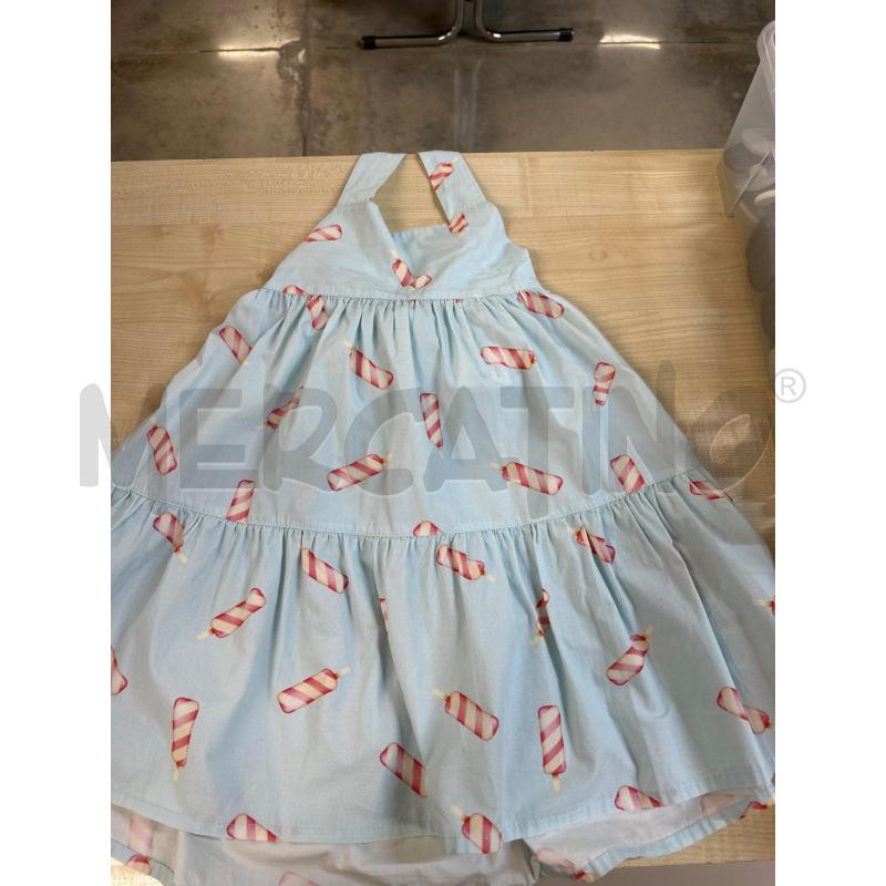 VESTITO BAMBINA CELESTE GELATI | Mercatino dell'Usato Acerra 1