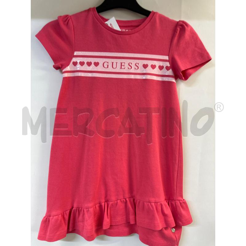 VESTITO BAMBINA GUESS ROSA | Mercatino dell'Usato Acerra 1