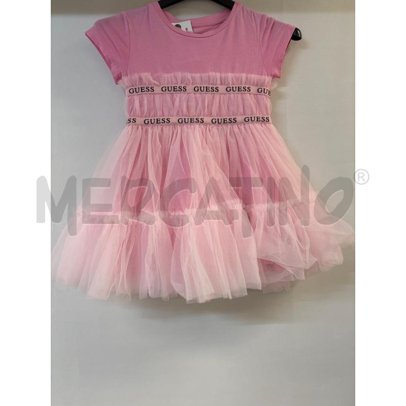 VESTITO BAMBINA GUESS ROSA | Mercatino dell'Usato Acerra 1