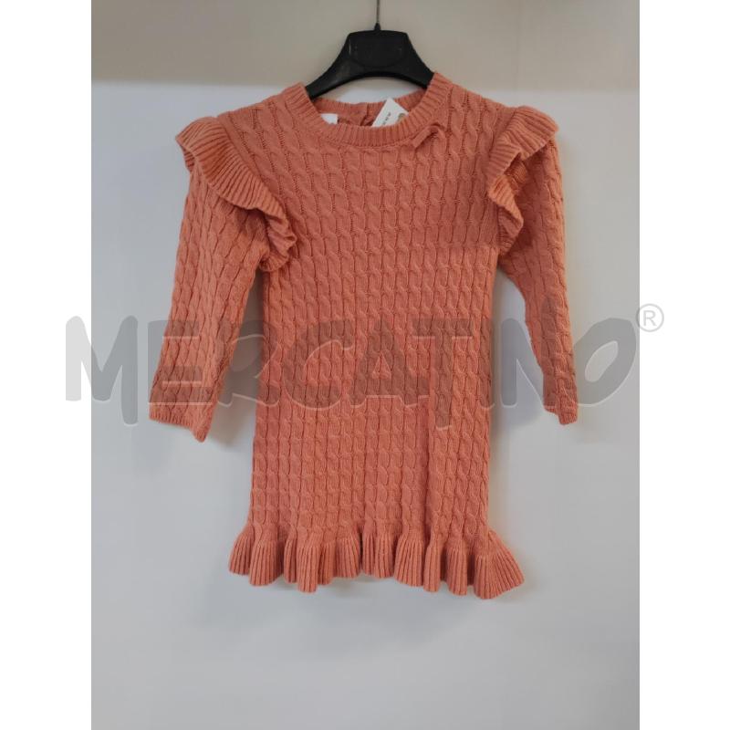 VESTITO BAMBINA I DO ARANCIONE CHIARO | Mercatino dell'Usato Acerra 1