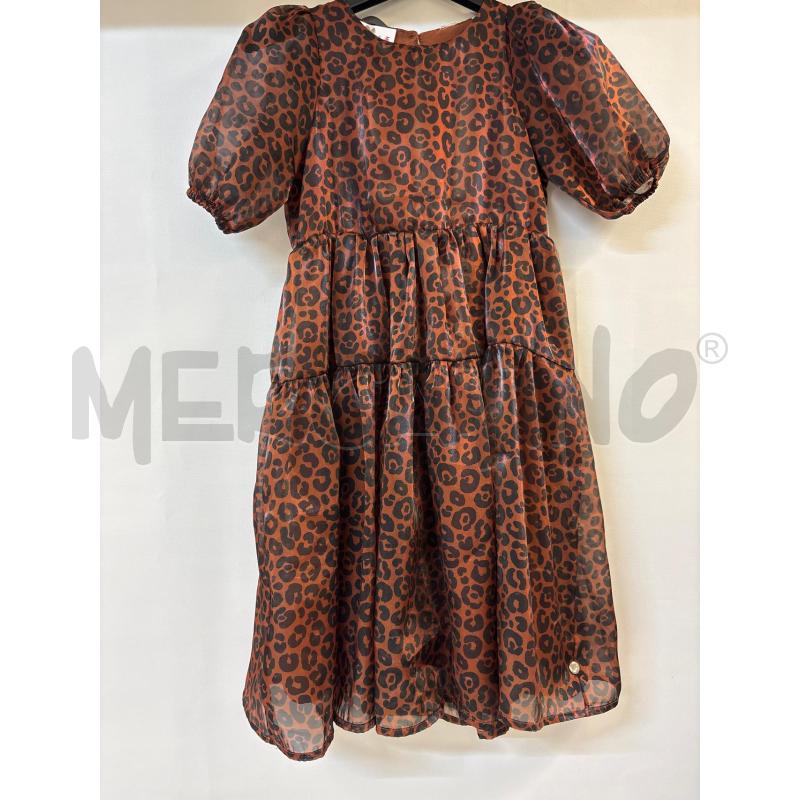 VESTITO BAMBINA MACULATO MARRONE | Mercatino dell'Usato Acerra 1