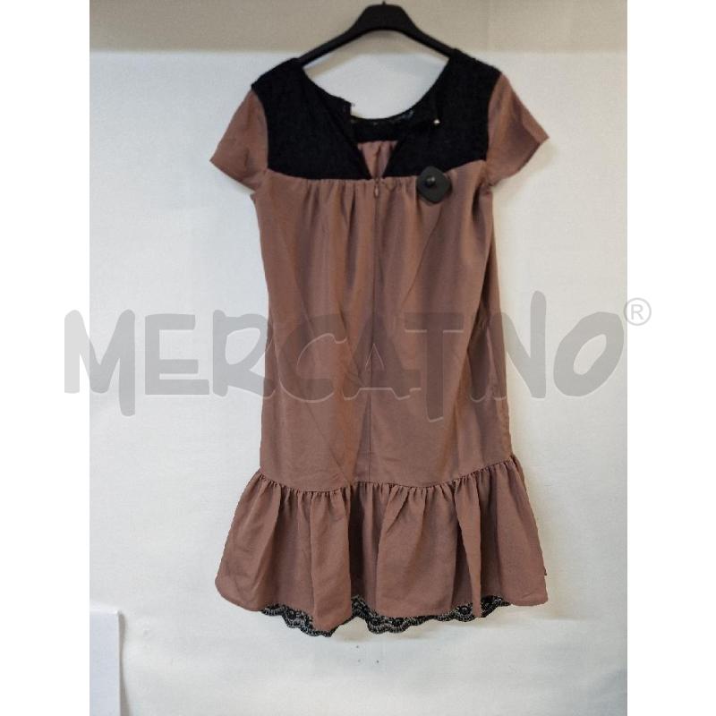 VESTITO BAMBINA MARRONE NERO LIU JO  | Mercatino dell'Usato Acerra 2