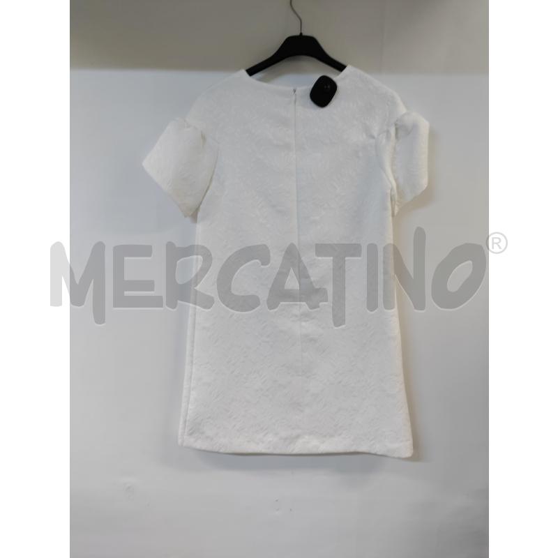 VESTITO BAMBINA MAYORAL BIANCO FIORI ROSSO ROSA | Mercatino dell'Usato Acerra 2