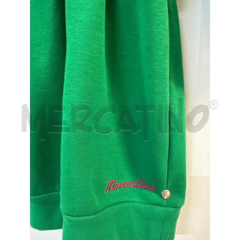 VESTITO BAMBINA MONNALISA VERDE CON STRASS | Mercatino dell'Usato Acerra 3
