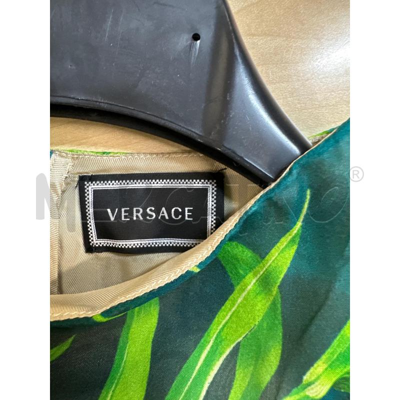 VESTITO BAMBINA VERSACE VERDE | Mercatino dell'Usato Acerra 1