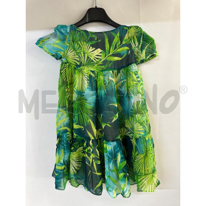 VESTITO BAMBINA VERSACE VERDE | Mercatino dell'Usato Acerra 2