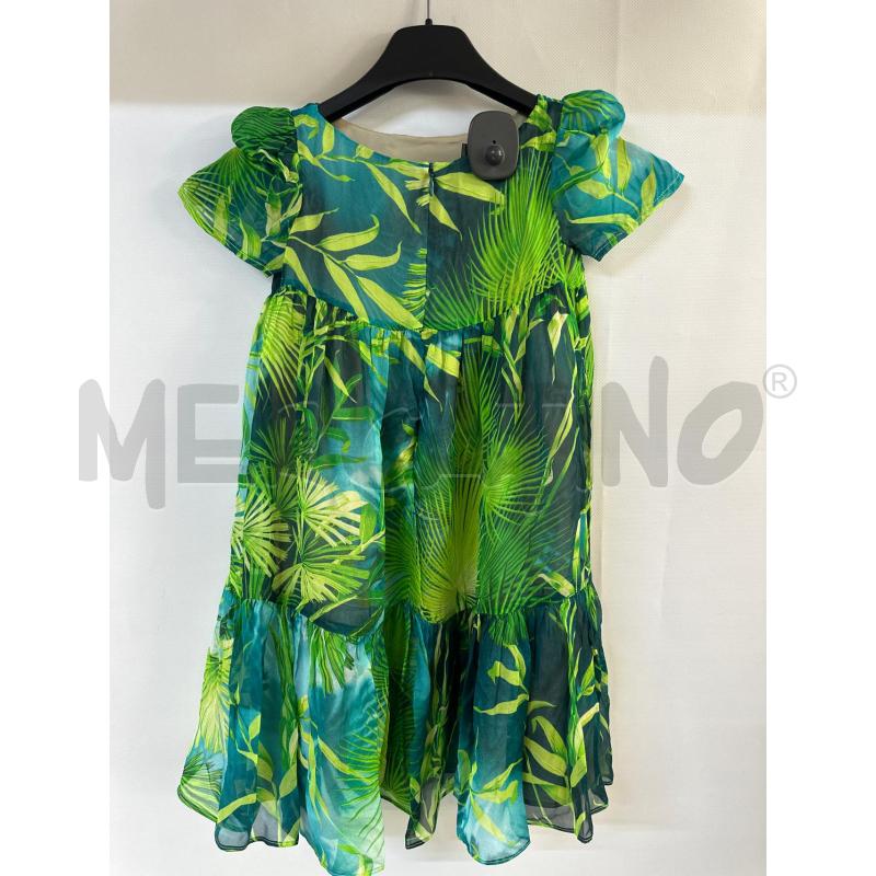 VESTITO BAMBINA VERSACE VERDE | Mercatino dell'Usato Acerra 3