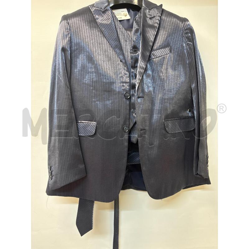 VESTITO BAMBINO BLU RIGHE TERRACCIANO  | Mercatino dell'Usato Acerra 1
