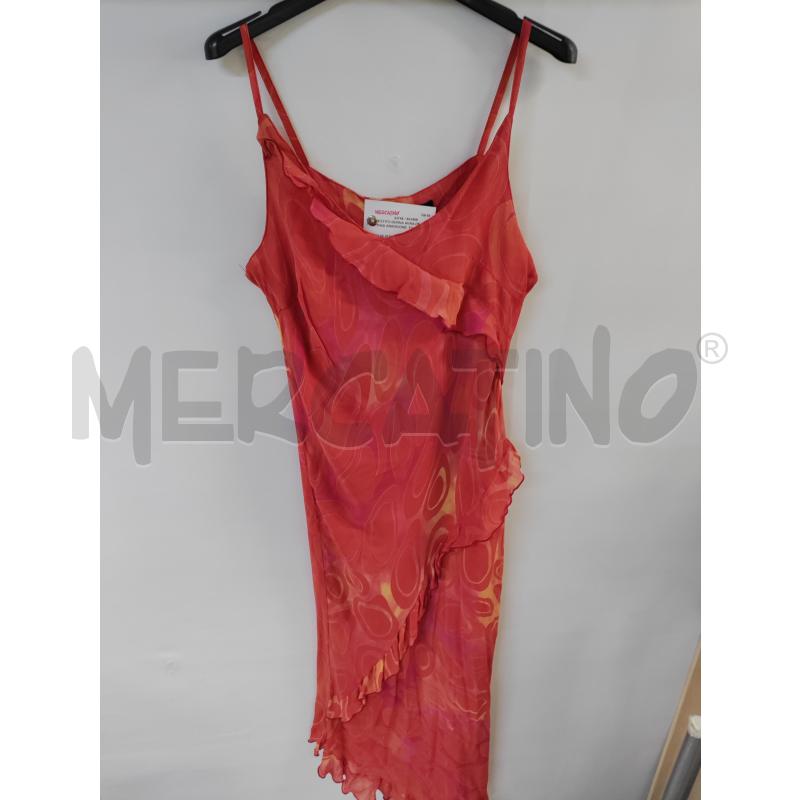 VESTITO DONNA ANNA DE MASI ARANCIONE | Mercatino dell'Usato Acerra 1