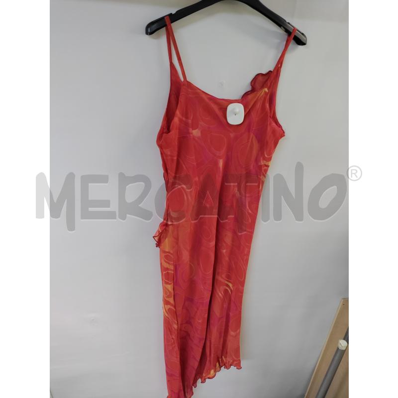 VESTITO DONNA ANNA DE MASI ARANCIONE | Mercatino dell'Usato Acerra 2