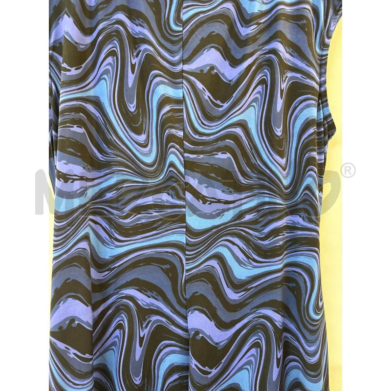 VESTITO DONNA ANNA FIELD VIOLA NERO | Mercatino dell'Usato Acerra 2