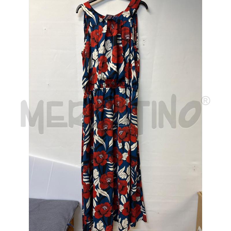 VESTITO DONNA ANONYME ROSSO BLU BIANCO | Mercatino dell'Usato Acerra 1