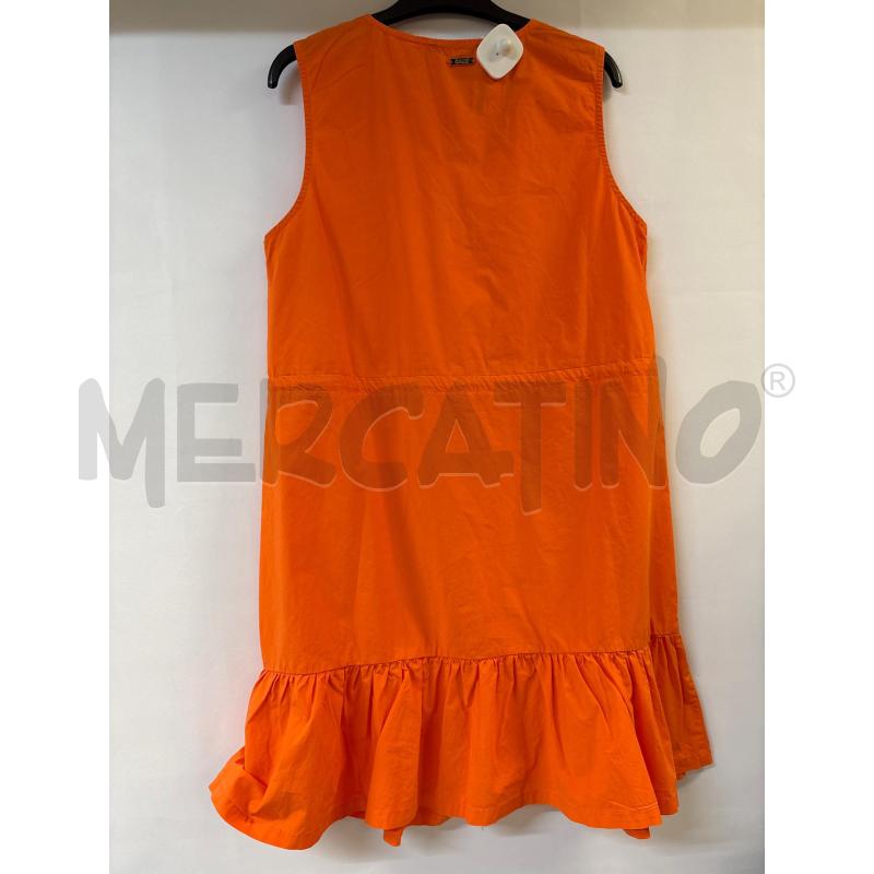 VESTITO DONNA ARANCIONE GAUDI JEANS | Mercatino dell'Usato Acerra 2