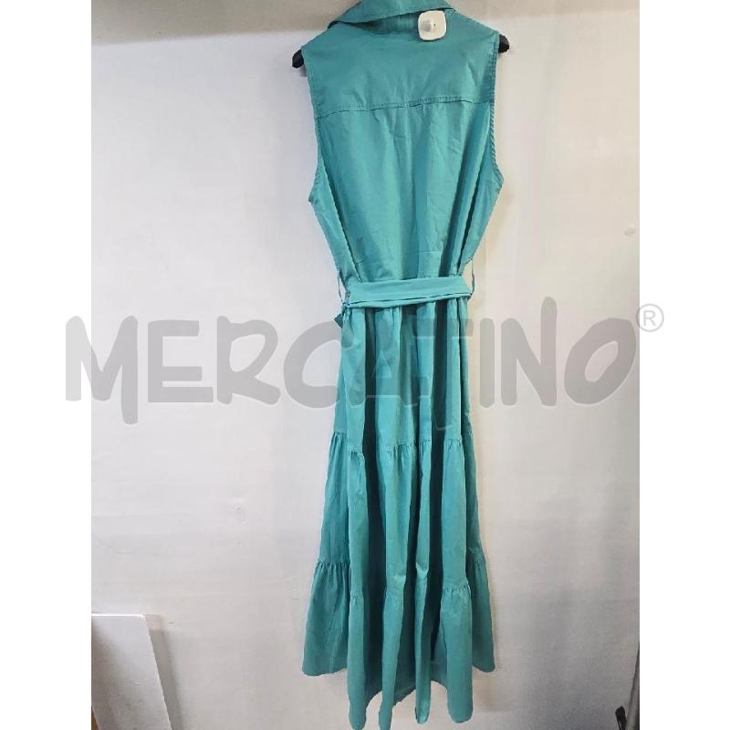 VESTITO DONNA BELENA VERDE LUNGO | Mercatino dell'Usato Acerra 3