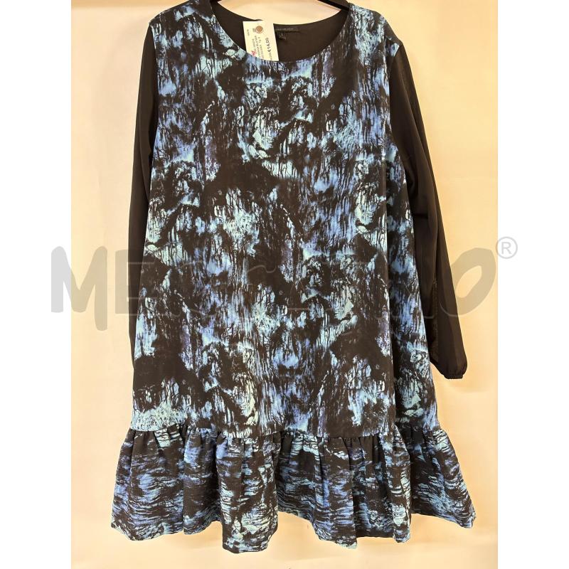 VESTITO DONNA BLU NERO LARGO SILVIAN HEACH | Mercatino dell'Usato Acerra 1