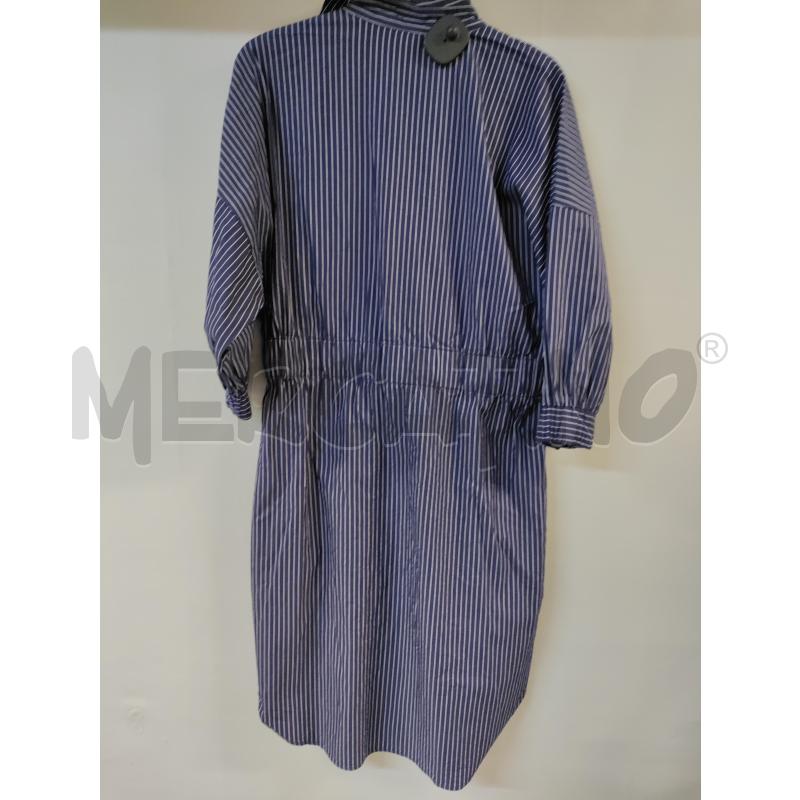 VESTITO DONNA BLU RIGHE BIANCO ZARAWOMAN | Mercatino dell'Usato Acerra 2