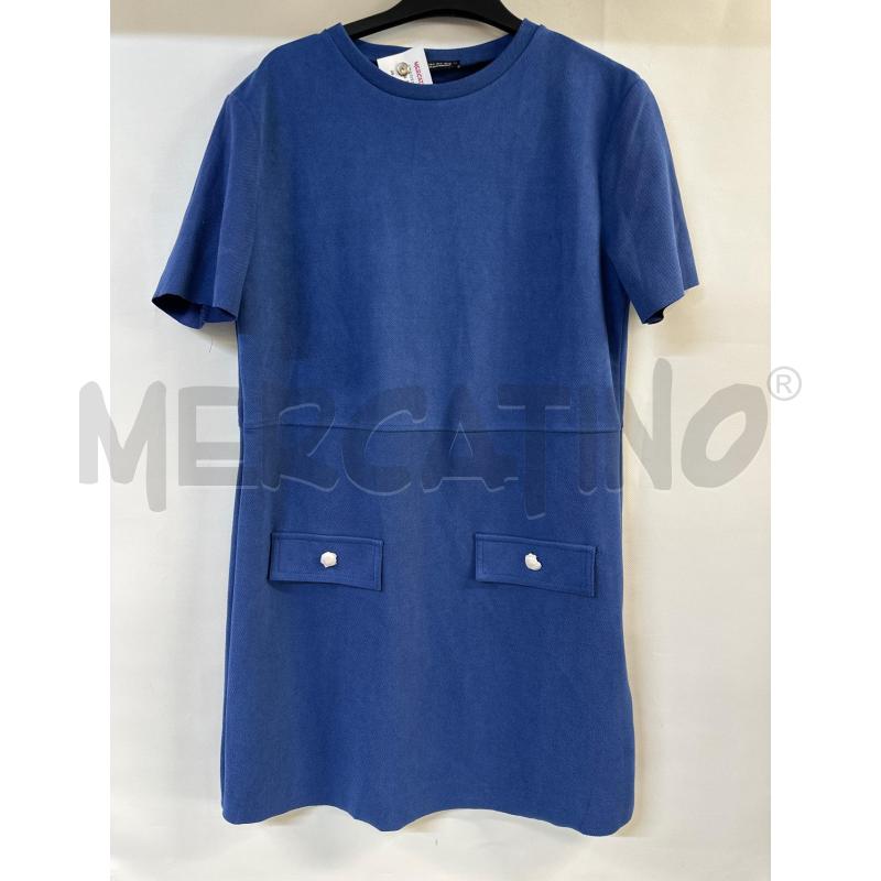VESTITO DONNA BLU ZARA | Mercatino dell'Usato Acerra 1