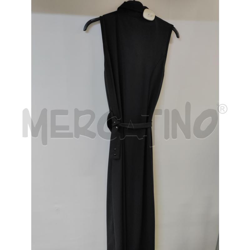 VESTITO DONNA BPC NERO LUNGO BOTTONI | Mercatino dell'Usato Acerra 2