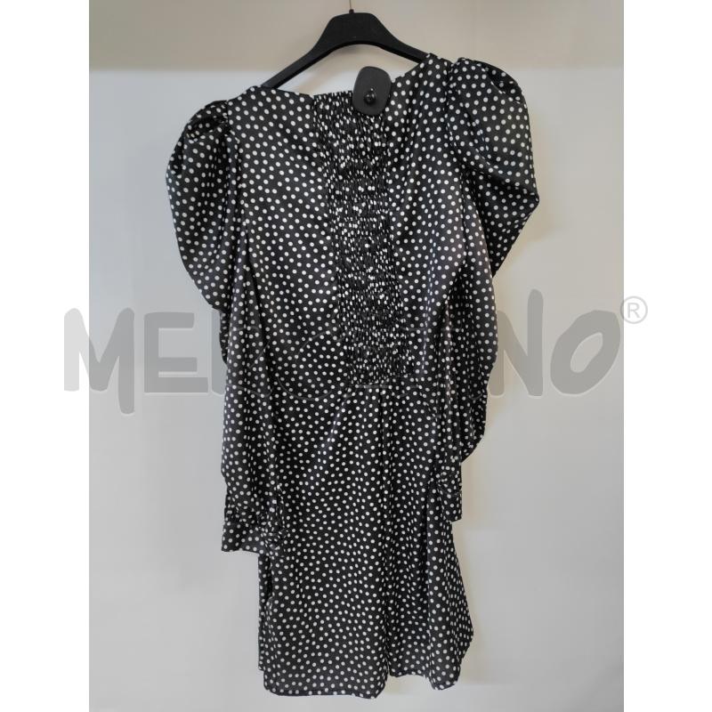 VESTITO DONNA BRIZZI NERO BIANCO | Mercatino dell'Usato Acerra 2