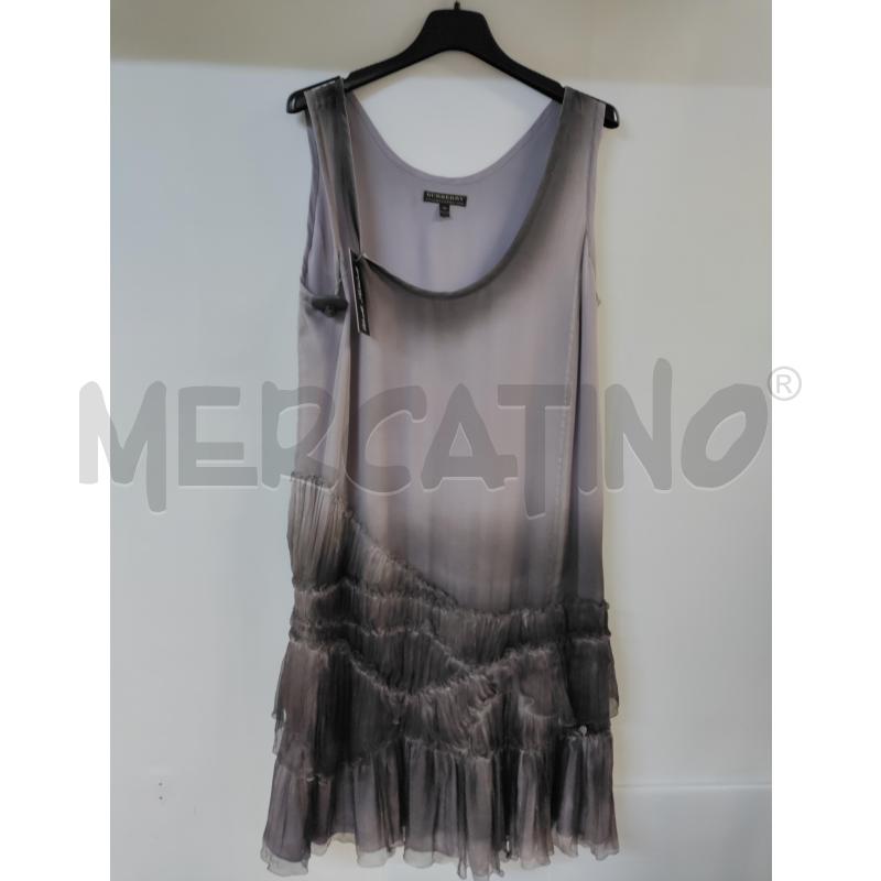 VESTITO DONNA BURBERRY GRIGIO SFUMATO | Mercatino dell'Usato Acerra 1
