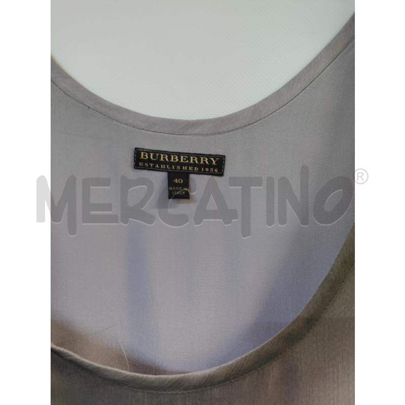 VESTITO DONNA BURBERRY GRIGIO SFUMATO | Mercatino dell'Usato Acerra 2