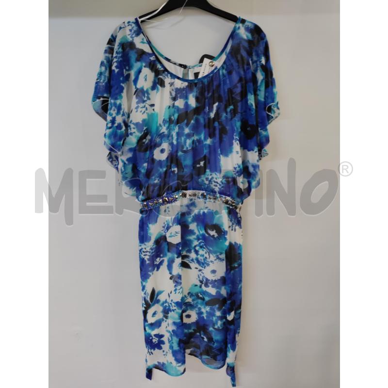 VESTITO DONNA CAMOMILLA BLU NERO VELO | Mercatino dell'Usato Acerra 1