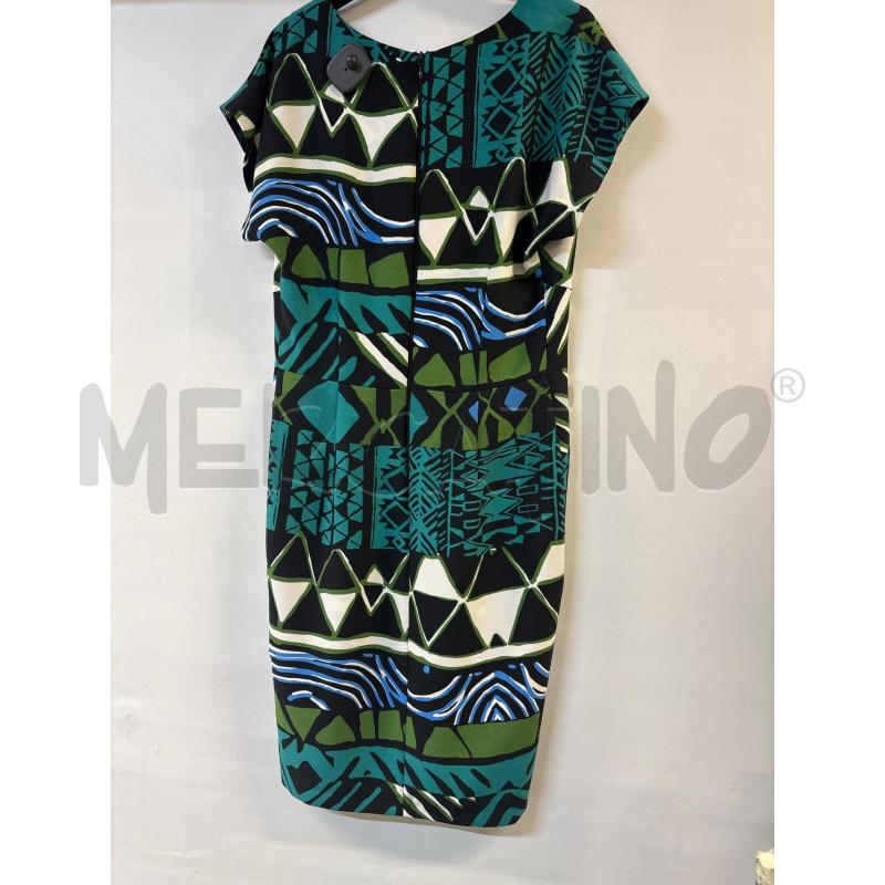 VESTITO DONNA CAMOMILLA VERDE NERO | Mercatino dell'Usato Acerra 2