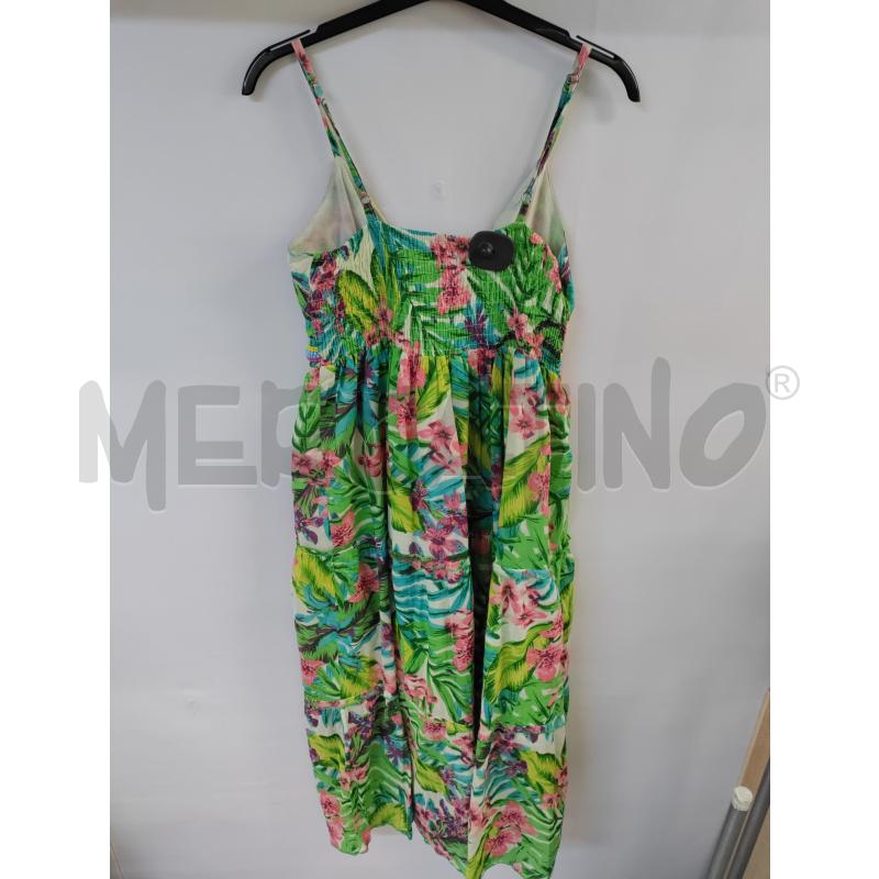 VESTITO DONNA CAMOMILLA VERDE ROSA | Mercatino dell'Usato Acerra 2