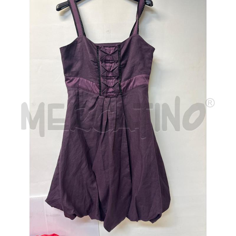 VESTITO DONNA CAMOMILLA VIOLA | Mercatino dell'Usato Acerra 1