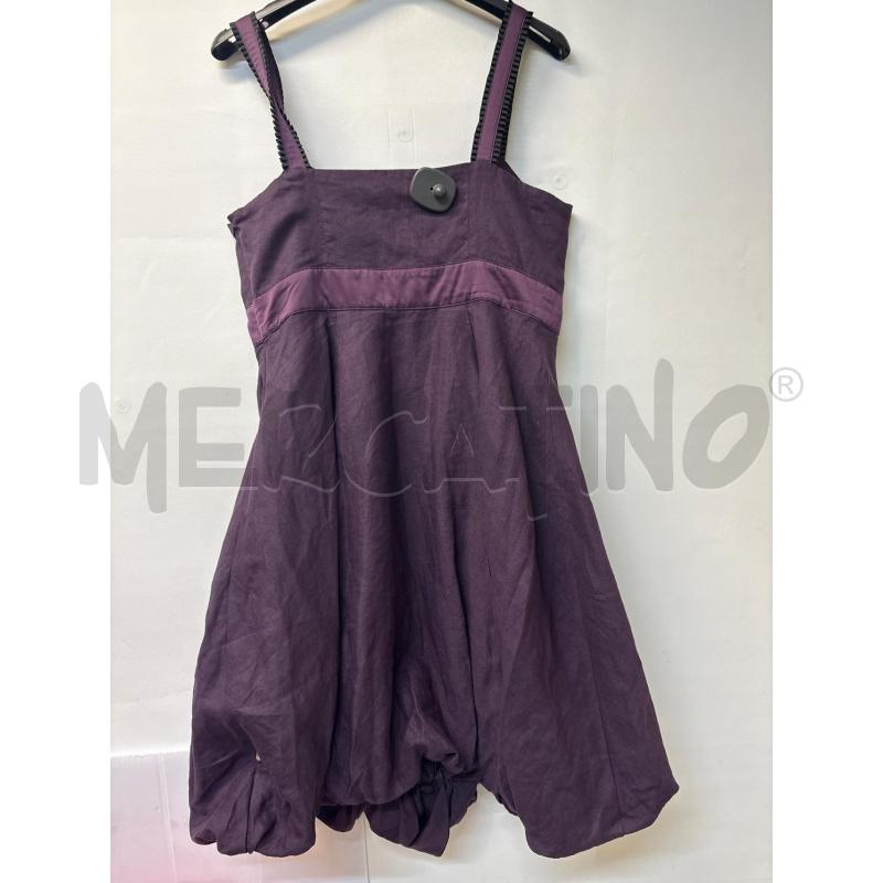 VESTITO DONNA CAMOMILLA VIOLA | Mercatino dell'Usato Acerra 2