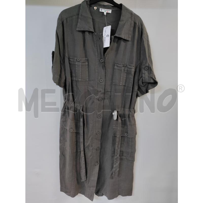 VESTITO DONNA CARLA FERRONI GRIGIO | Mercatino dell'Usato Acerra 1