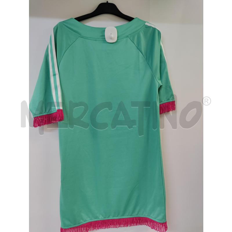 VESTITO DONNA CELESTE BIANCO MINIMAL | Mercatino dell'Usato Acerra 1