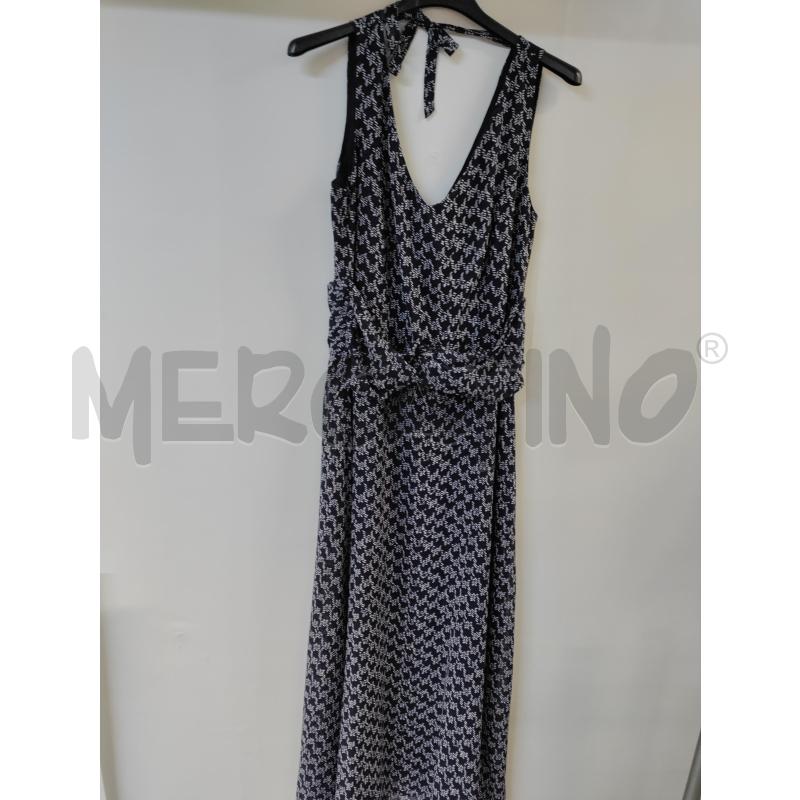 VESTITO DONNA COMMA BLU BIANCO LUNGO | Mercatino dell'Usato Acerra 1