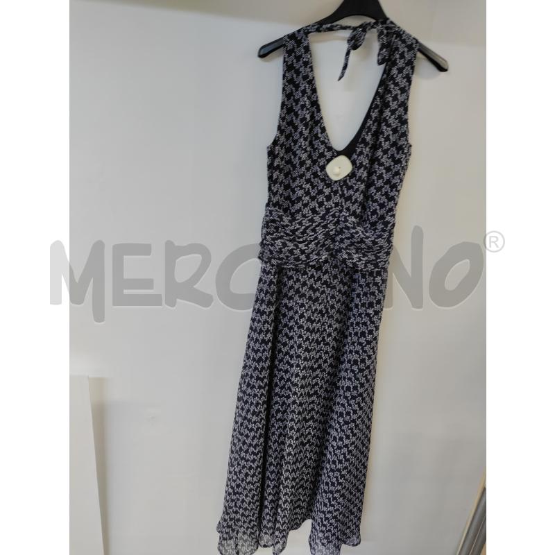 VESTITO DONNA COMMA BLU BIANCO LUNGO | Mercatino dell'Usato Acerra 2