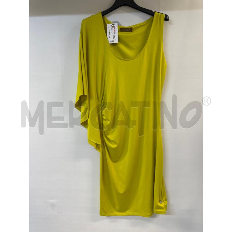VESTITO DONNA CONBIPEL GIALLO | Mercatino dell'Usato Acerra 1