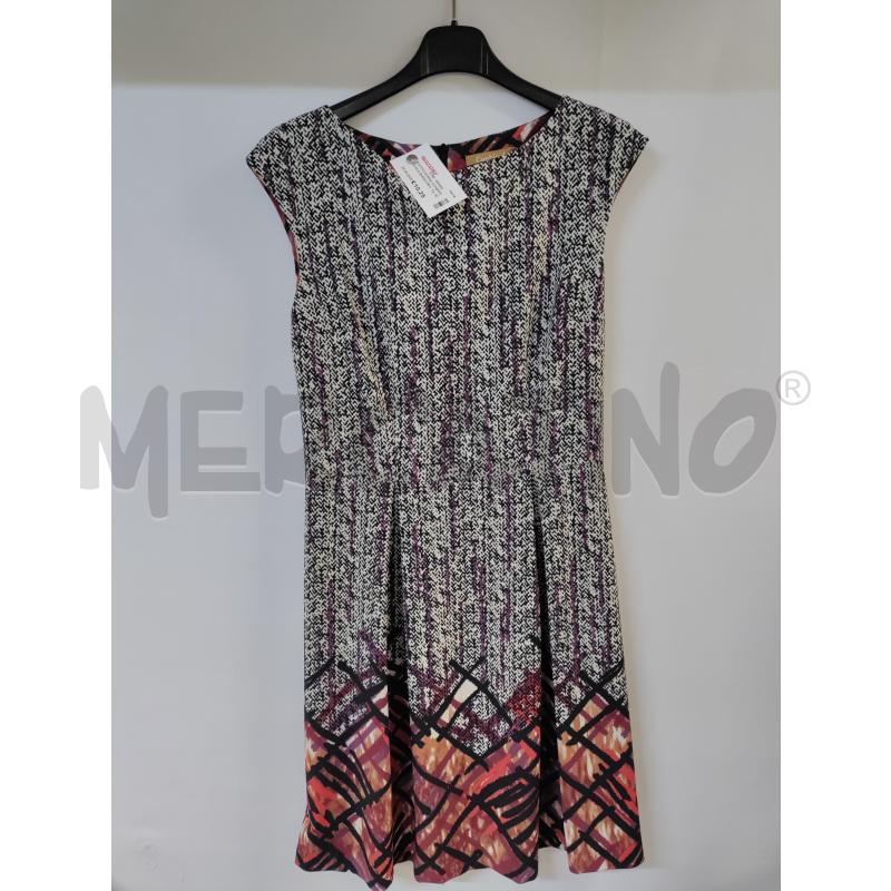 VESTITO DONNA CONBIPEL VIOLA BIANCOROSSO | Mercatino dell'Usato Acerra 1